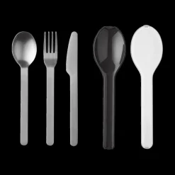 Ygo Bestekset ELLIPSE 3Del. Nordic Black| Lunchboxes & Drinkbussen|To Go