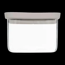 Ygo Bewaardoos HERIMIT 0.4L Glas/Sil. Greige| Bewaaraccessoires