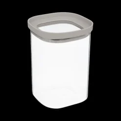 Ygo Bewaardoos HERIMIT 1L Glas/Sil. Greige| Bewaaraccessoires