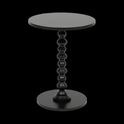 Ygo Bijzettafel AXIL Rond Zwart| Salontafels & Bijzettafels