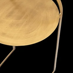 Ygo Bijzettafel BOY Ijzer/Brass| Salontafels & Bijzettafels