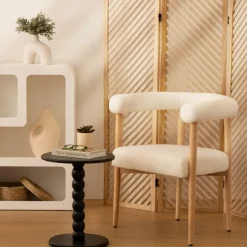 Ygo Bijzettafel BUTTON Rond Zwart| Salontafels & Bijzettafels