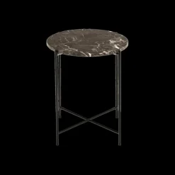Ygo Bijzettafel FREJA Brown Emperador Marble| Salontafels & Bijzettafels