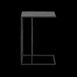 Ygo Bijzettafel RADDEL Mel. Marble/Metal Black| Salontafels & Bijzettafels