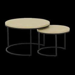 Ygo Bijzettafels ZORA Ø70/Ø50| Salontafels & Bijzettafels
