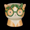 Ygo Bloempot BENZEL Kat Kerstbril Multi Ass.| Kerst
