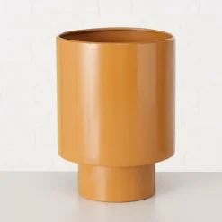 Ygo Bloempot KULLA Mat Bruin S| Woondecoratie