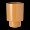 Ygo Bloempot KULLA Mat Bruin M| Woondecoratie