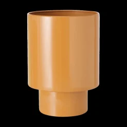 Ygo Bloempot KULLA Mat Bruin M| Woondecoratie