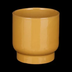 Ygo Bloempot THIAGO Rnd Oker L| Woondecoratie
