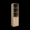 Ygo Boekenkast BABETTE Eik B60| Bureau- En Boekenkasten