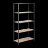 Ygo Boekenrek BOKSKAP Wild Oak B77| Vitrinekasten|Boekenkasten