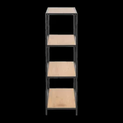 Ygo Boekenrek BOKSKAP Wild Oak B77| Vitrinekasten|Boekenkasten