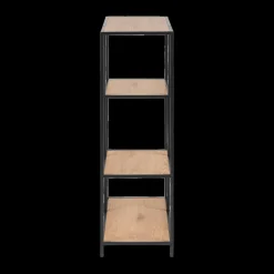 Ygo Boekenrek BOKSKAP Wild Oak Assymetrisch B77| Vitrinekasten|Boekenkasten