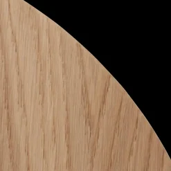 Ygo Boekenrek HEDDA 90x33x205 Eiken| Vitrinekasten|Boekenkasten
