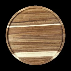 Ygo Bord ACARA Rond Acacia Bruin| Tafelaccessoires