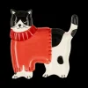 Ygo Bord BENZEL Kat Trui Rood| Kerst