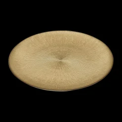 Ygo Bord XELIAS Rond Glas Goud XL| Servies