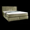 Ygo Boxspring ALKMAAR Chenille Groen 180x200| Boxsprings