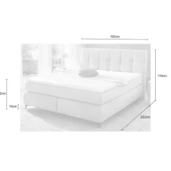 Ygo Boxspring ALKMAAR Chenille Groen 180x200| Boxsprings