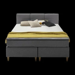 Ygo Boxspring KEULEN 180x200 Grijs| Boxsprings