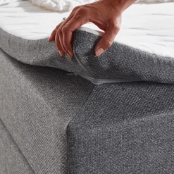 Ygo Boxspring KEULEN 160x200 Grijs| Boxsprings