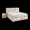 Ygo Boxspring LELYSTAD Chenille beige 180x200| Boxsprings