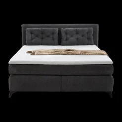 Ygo Boxspring NIEUWEGEIN 180x200 Chenille Antraciet| Boxsprings
