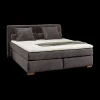 Ygo Boxspring TILBURG Ribfluweel Donkergrijs 180x200| Boxsprings