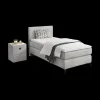 Ygo Boxspring URK Stof 369/09 Grijs 90x200| Boxsprings