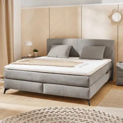 Ygo Boxspring WIJDEWEREN Grijs 180x200| Boxsprings