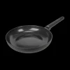Ygo Braadpan FULL BLACK Ø24 Alu Zwart| Potten & Pannen