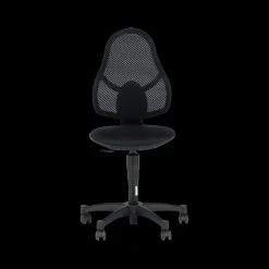 Ygo Bureaustoel AIRGO KID Zwart/Zwart| Bureaustoelen