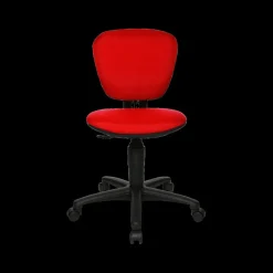 Ygo Bureaustoel HIGH KID Zwart/Rood| Bureaustoelen