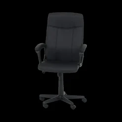 Ygo Bureaustoel LEVI PU Zwart| Bureaustoelen
