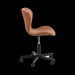 Ygo Bureaustoel PLATS PU Retro Brandy| Bureaustoelen