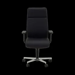 Ygo Bureaustoel PROFI CHIEF Zwart Leder| Bureaustoelen
