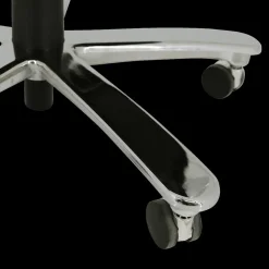 Ygo Bureaustoel ROAR met Arm PU Zwart/Chroom| Bureaustoelen