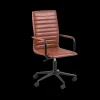 Ygo Bureaustoel SHANE PU Brandy| Bureaustoelen