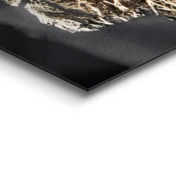 Ygo Canvas REI Woman Gold Hand 60x90| Wanddecoratie
