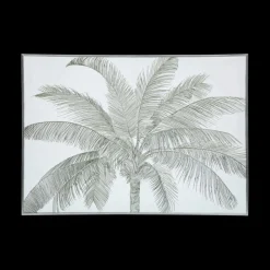 Ygo Canvas TYAMA Palmboom Groen| Wanddecoratie