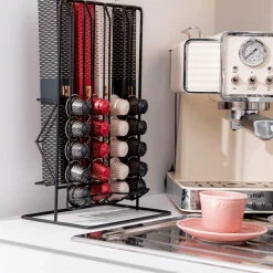 Ygo Capsulehouder SANJA Metaal Zwart| Koffie & Thee