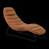 Ygo Chaise longue DAMIANO Kentucky Brandy 9| Fauteuils