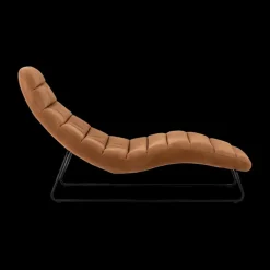 Ygo Chaise longue DAMIANO Kentucky Brandy 9| Fauteuils