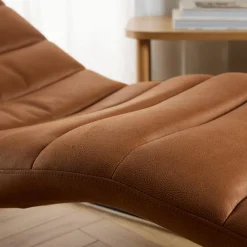 Ygo Chaise longue DAMIANO Kentucky Brandy 9| Fauteuils