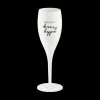 Ygo Champagneglas DREAMS HAPPEN 100ml Wit| Glazen