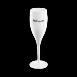 Ygo Champagneglas SELFIEQUEEN 100ml Wit| Glazen