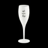 Ygo Champagneglas WIFE.MOM.BOSS. 100ml Wit| Glazen