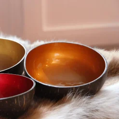 Ygo Cocosbowl NOYA Metallic Gold Paint| Servies