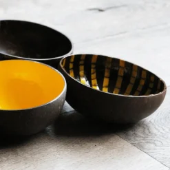 Ygo Cocosbowl NOYA Yellow Mosaic Star| Servies
